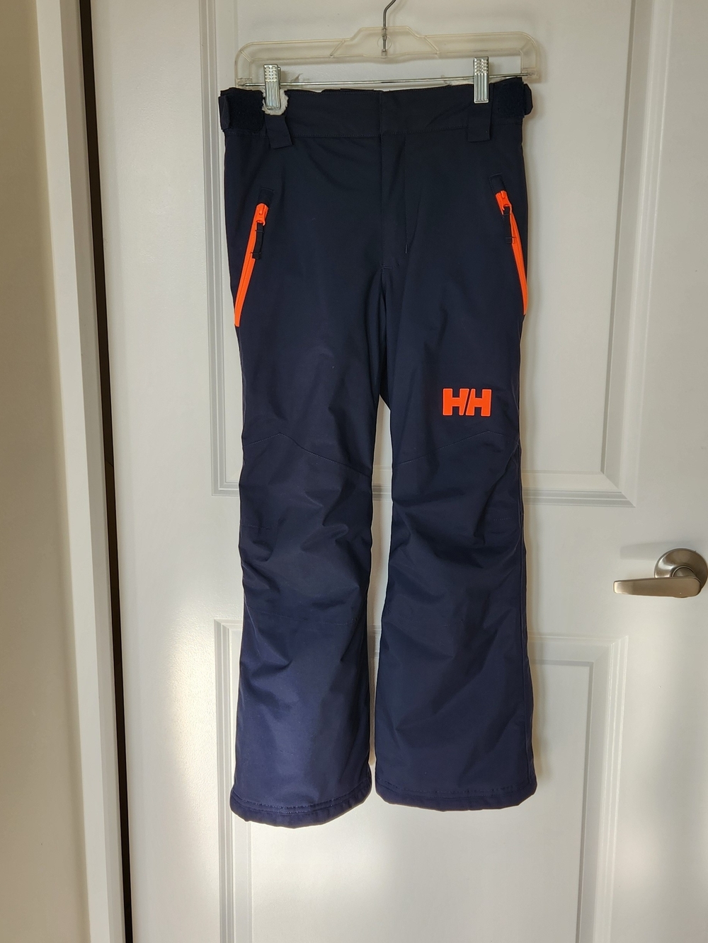 Helly Hansen Youth Ski Pants | Size 10 (140) | Navy/Orange | Excellent Condition